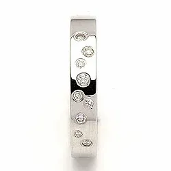 Trouwring in zilver 0,126 ct