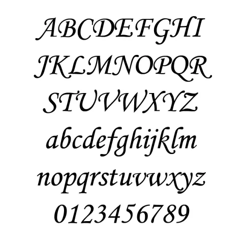 Naamkettingen met hanger in zilver