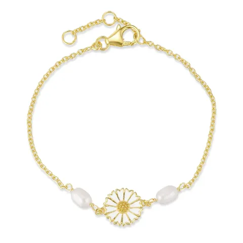 margriet parel armband in verguld sterlingzilver