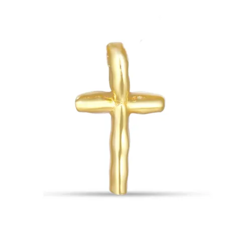 letter t hanger in verguld sterlingzilver