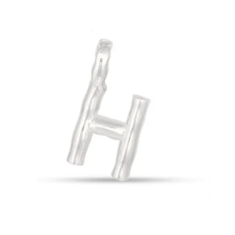 letter h hanger in zilver - My Letter