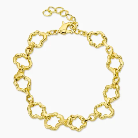 armband in verguld messing