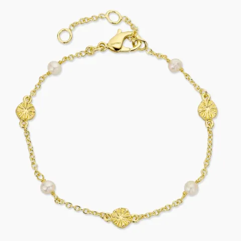 armband in verguld messing