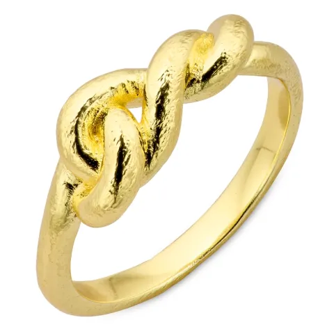 ring in verguld messing