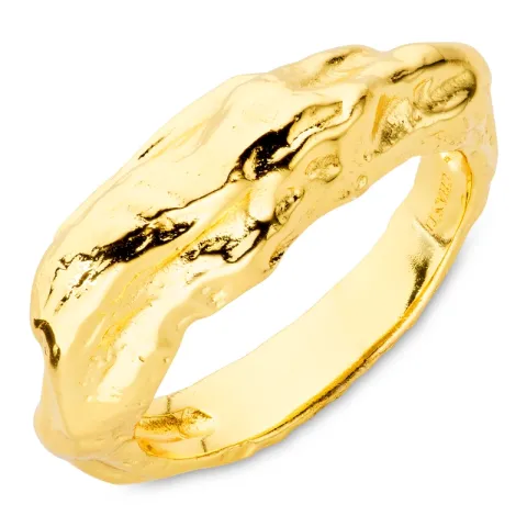 ring in verguld messing - Eliné