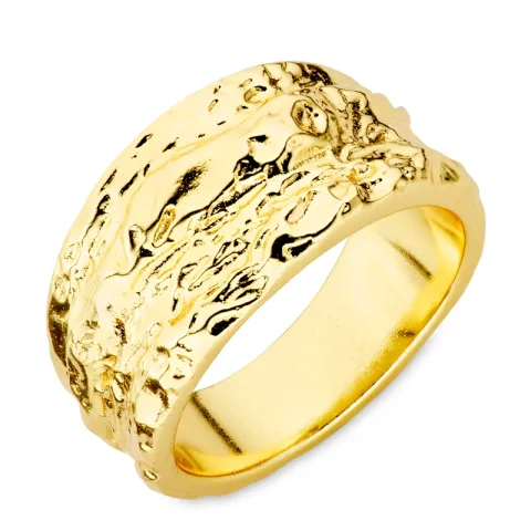 ring in verguld messing - Eliné