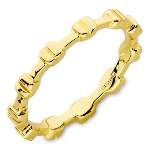 ring in verguld messing - Eliné