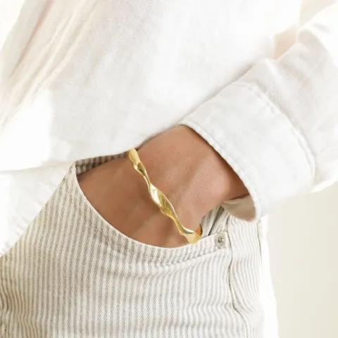 armband in verguld messing - Eliné