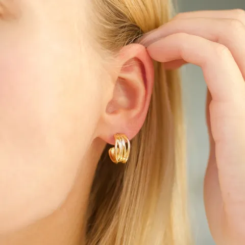 halfcreool in verguld messing - Eliné