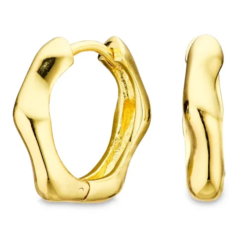 20 mm creool in verguld messing - Eliné