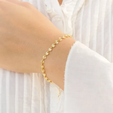 armband in verguld messing - Eliné