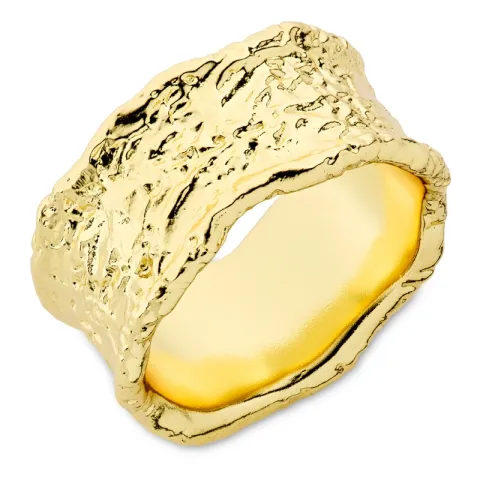 ring in verguld messing - Eliné