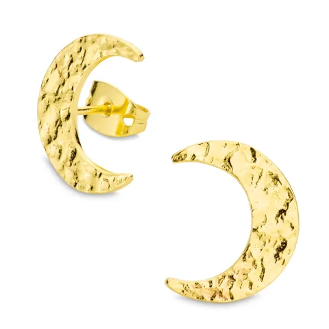 maan oorsteker in verguld messing - Eliné