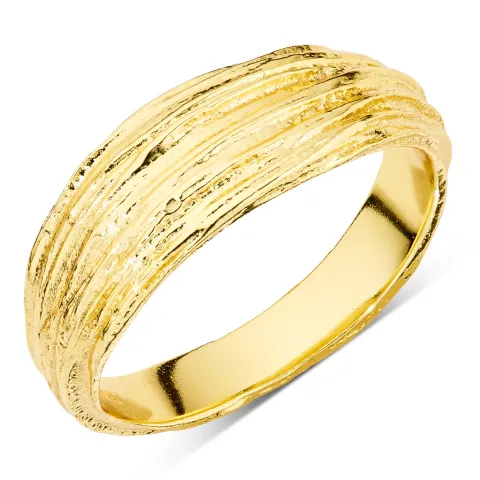 ring in verguld messing - Eliné