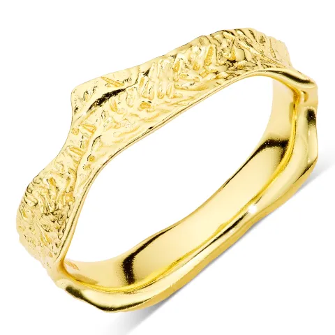 ring in verguld messing - Eliné