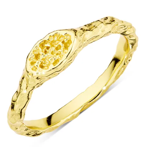 ring in verguld messing - Eliné