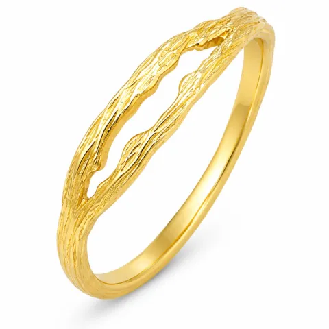 ring in verguld messing - Eliné