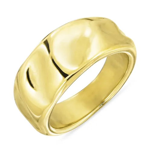 waterproof ring in verguld staal - OCEANA