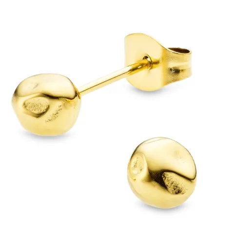 5 mm waterproof oorsteker in verguld staal - OCEANA