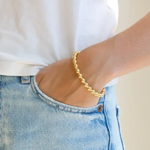 waterproof armband in verguld staal - OCEANA