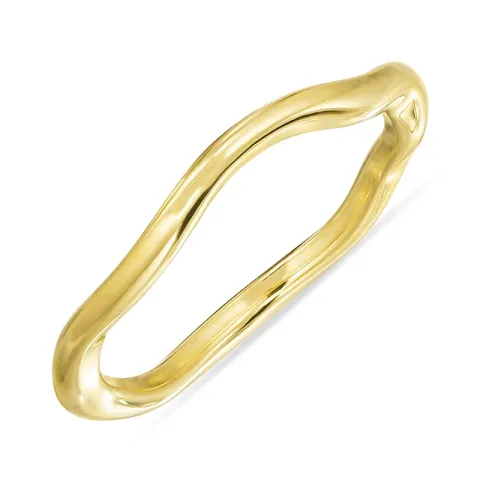 waterproof ring in verguld staal - OCEANA