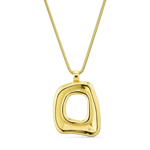 waterproof ketting in verguld staal - OCEANA