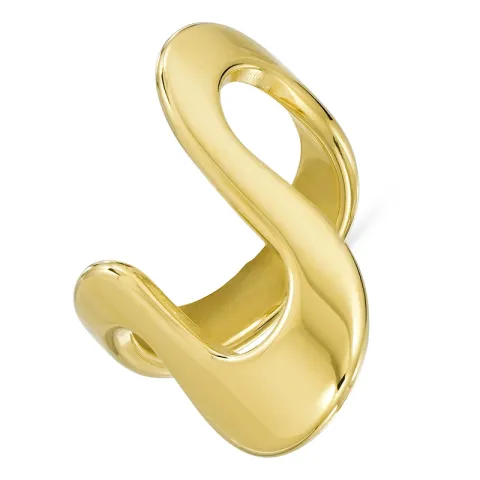 waterproof ring in verguld staal - OCEANA