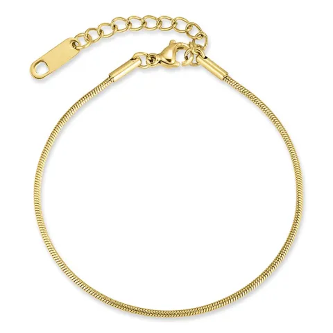waterproof armband in verguld staal 15 cm + 4 cm x 1,0 mm  - OCEANA