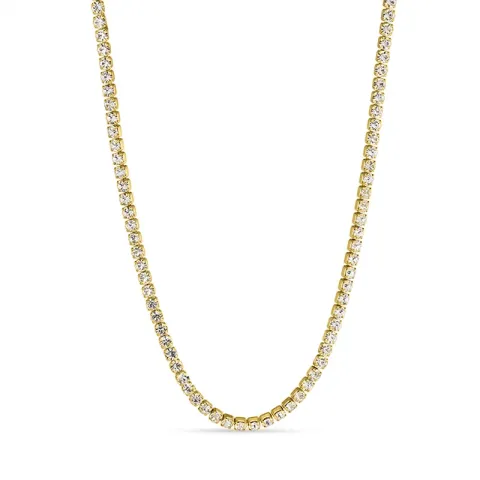 waterproof ketting in verguld staal - OCEANA