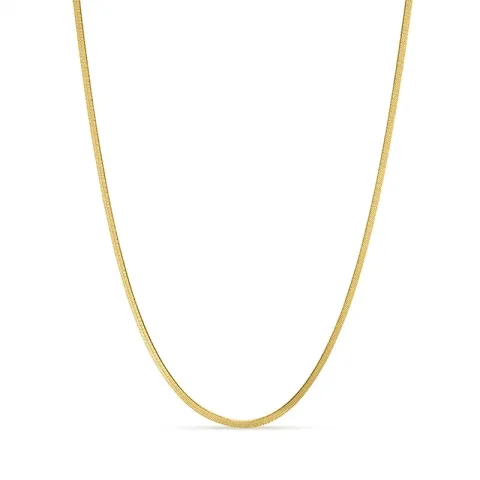 waterproof ketting in verguld staal 39 + 8 cm x 2 mm  - OCEANA