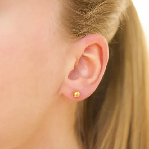 5 mm waterproof oorsteker in verguld staal - OCEANA