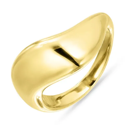 waterproof ring in verguld staal - OCEANA