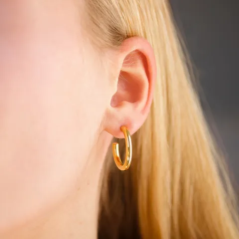 22 mm waterproof halfcreool in verguld staal - OCEANA