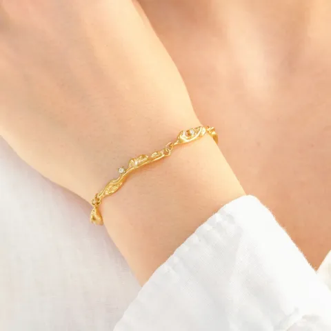 waterproof armband in verguld staal - OCEANA