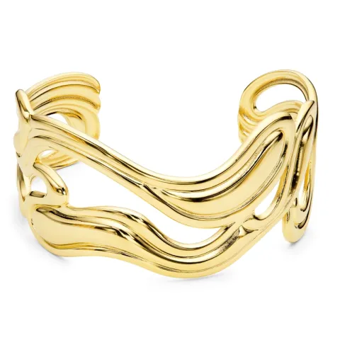 waterproof armband in verguld staal - OCEANA