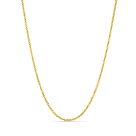 waterproof ketting in verguld staal 38 + 5 cm x 2 mm  - OCEANA