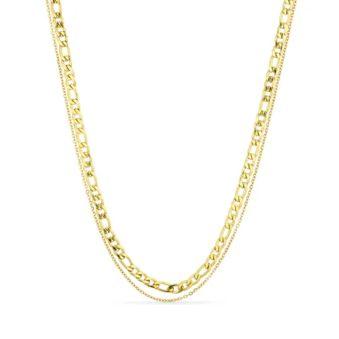 waterproof ketting in verguld staal 40 cm x 5 mm  - OCEANA