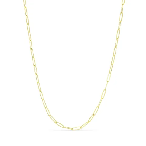 waterproof ketting in verguld staal 40 + 5 cm x 3,5 mm  - OCEANA
