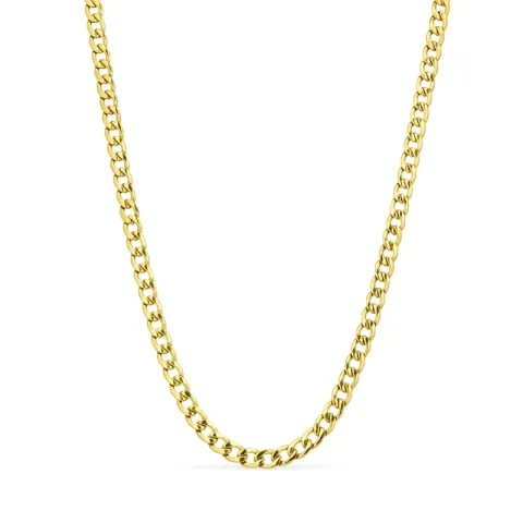 waterproof pantserketting in verguld staal 50 cm x 6 mm  - OCEANA