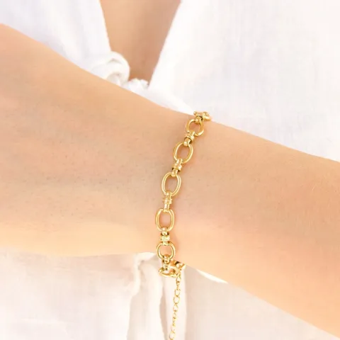 waterproof armband in verguld staal - OCEANA