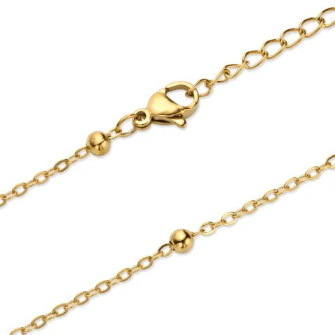 waterproof ketting in verguld staal - OCEANA
