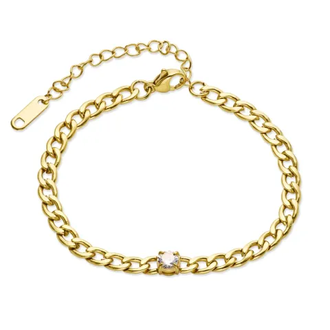 waterproof armband in verguld staal - OCEANA