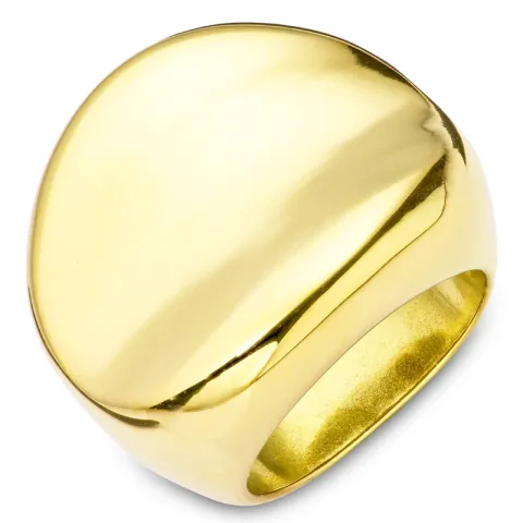 waterproof ring in verguld staal - OCEANA