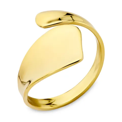waterproof ring in verguld staal - OCEANA