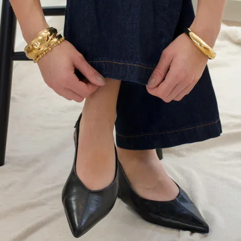 waterproof armband in verguld staal - OCEANA