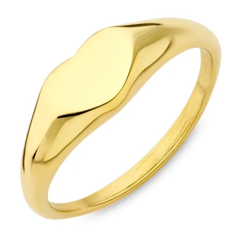 waterproof ring in verguld staal - OCEANA