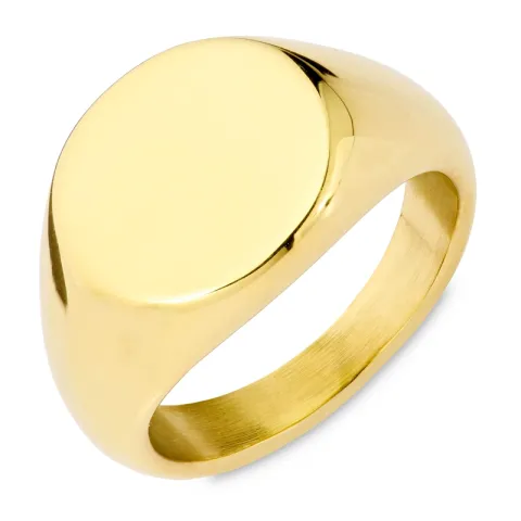 waterproof ring in verguld staal - OCEANA