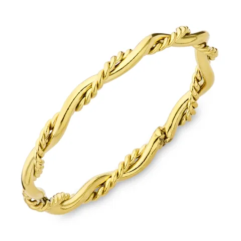 waterproof ring in verguld staal - OCEANA