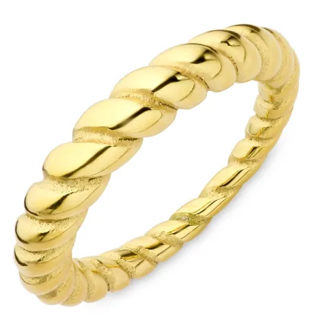 waterproof ring in verguld staal - OCEANA