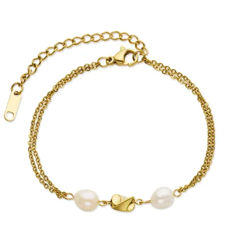 waterproof armband in verguld staal - OCEANA